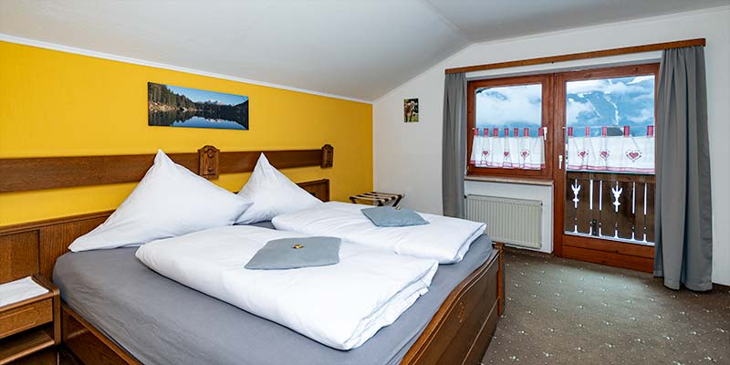 Doppelzimmer im Hotel-Pension Alpenstern
